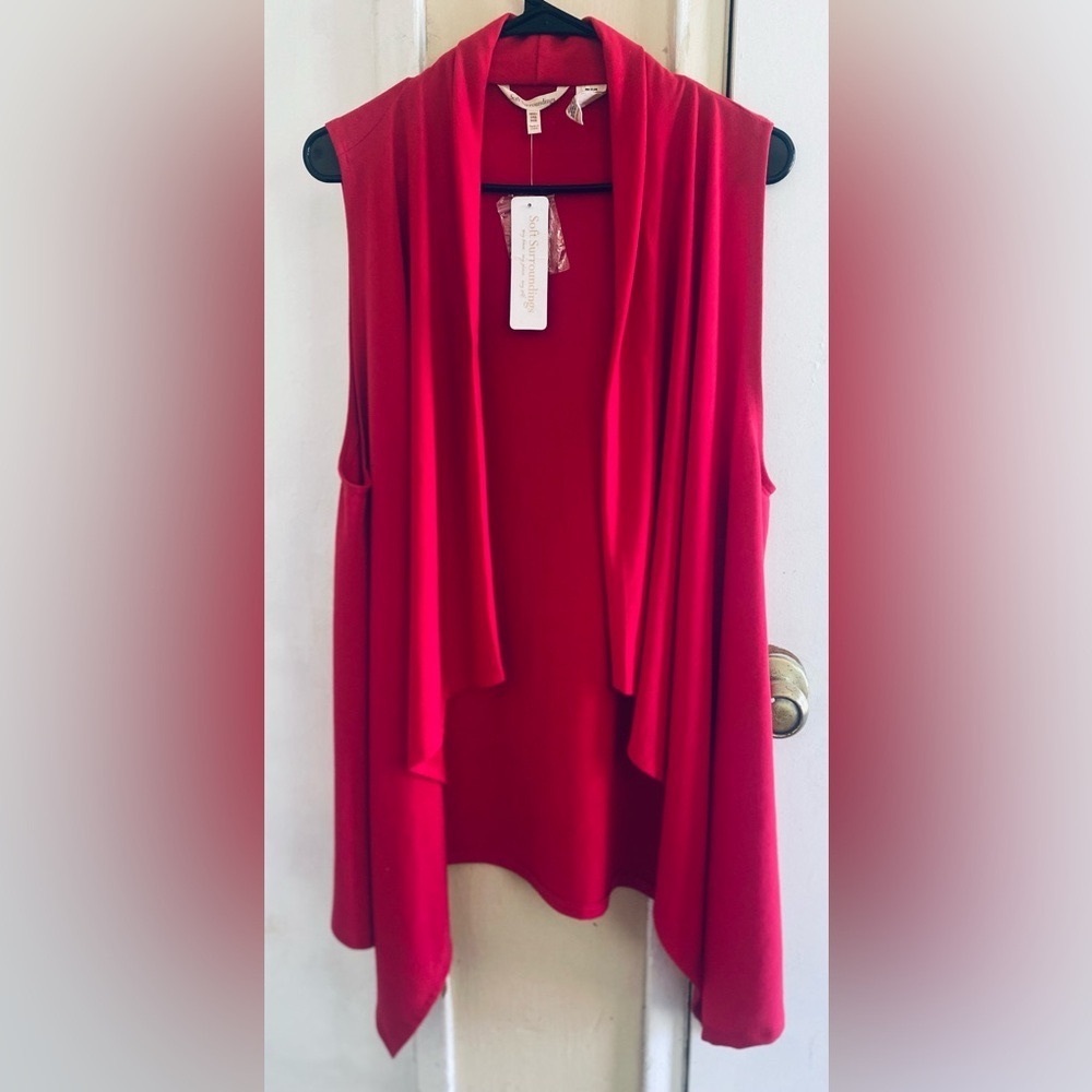 Soft Surroundings Sleeveless topper/vest/kimono  ONE SIZE🎁